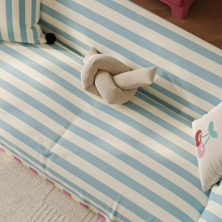 Atelier Pastel Striped Sofa Cover