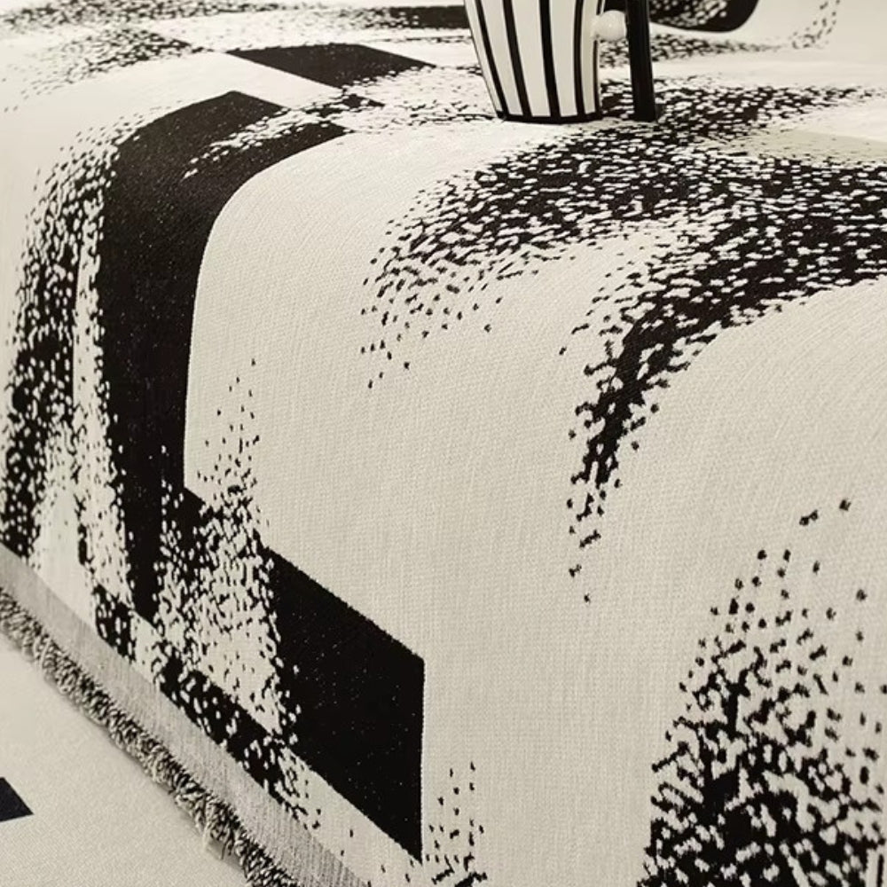 Avant-Garde Abstract Chenille Sofa Cover