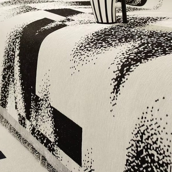 Avant-Garde Abstract Chenille Sofa Cover