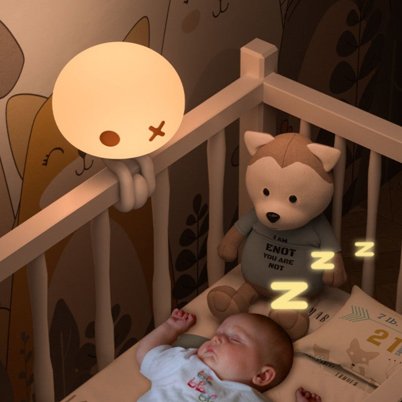 Bedroom Silicone Companion Clap-On Night Light