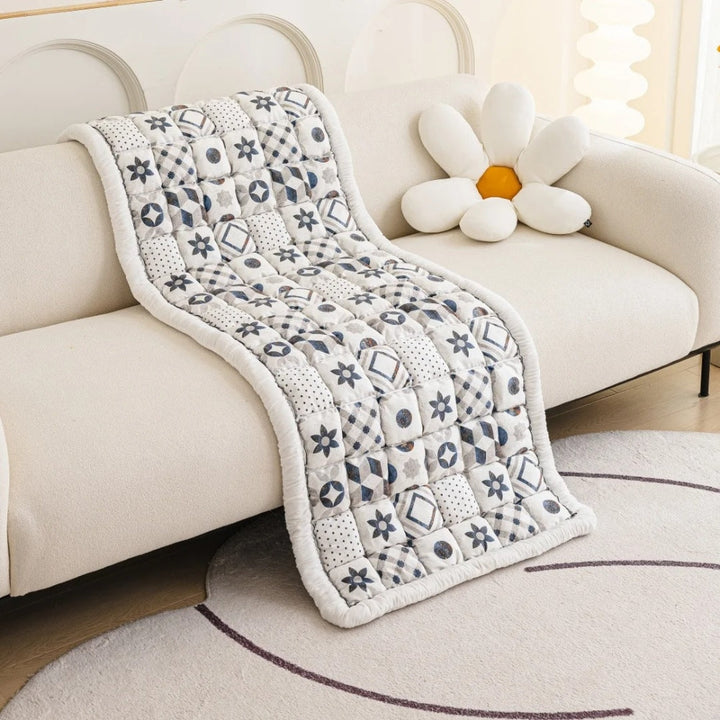 Bohemian Printed Quilted Sofa Cover