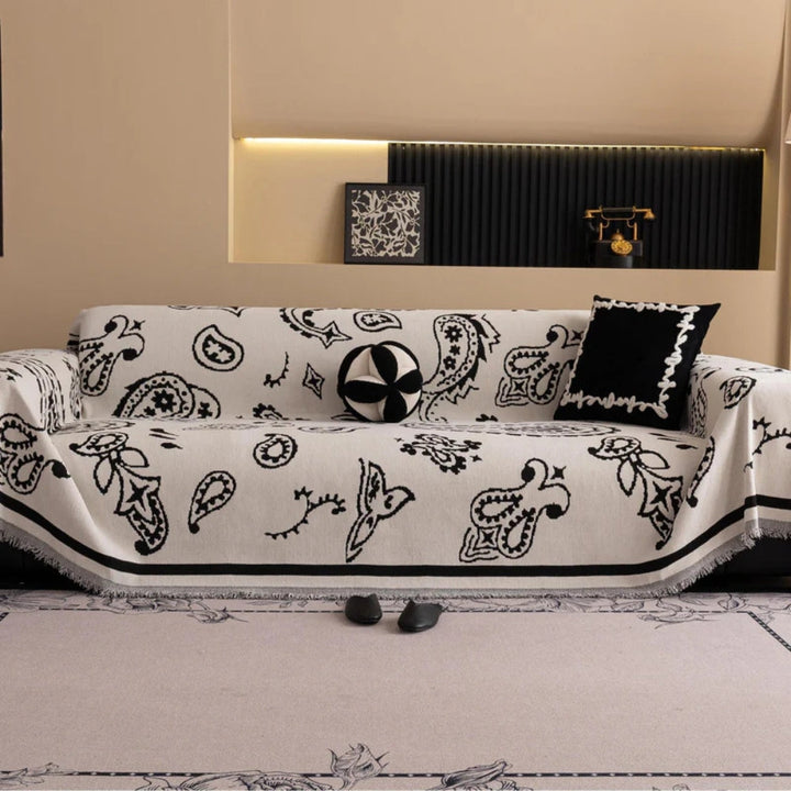 Boho Bloom Soft Sofa Cover