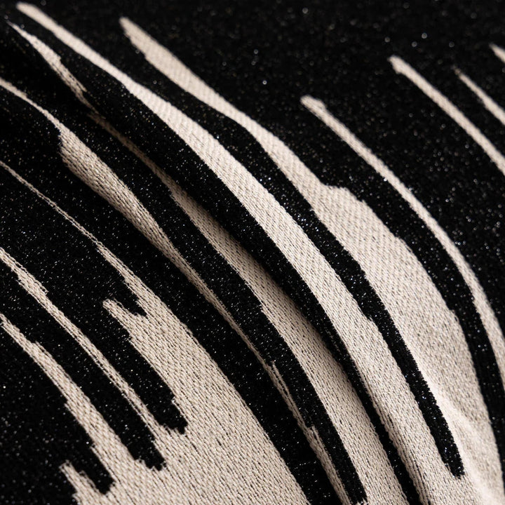 Brushstroke Vertical Pattern Chenille Sofa Cover