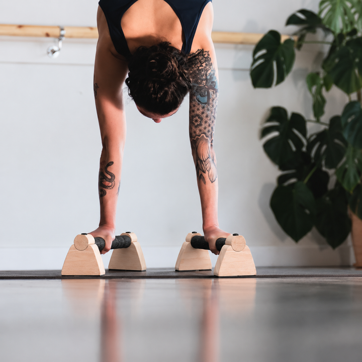 Calisthenics PowerBars – Robust Three Push-Up Stands