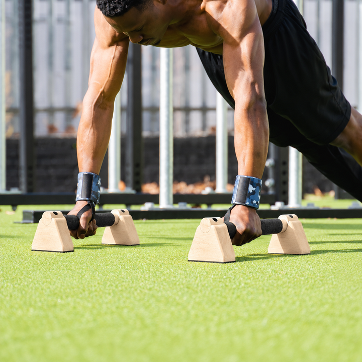 Calisthenics PowerBars – Robust Three Push-Up Stands