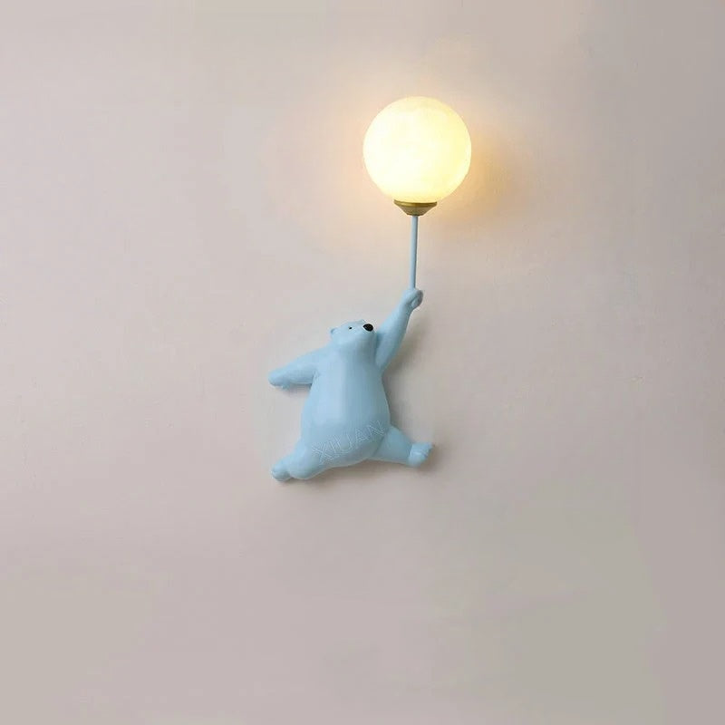 FairyGlow – Cartoon Wall Light for Kids | Magical Night Light with 3D Moon Design