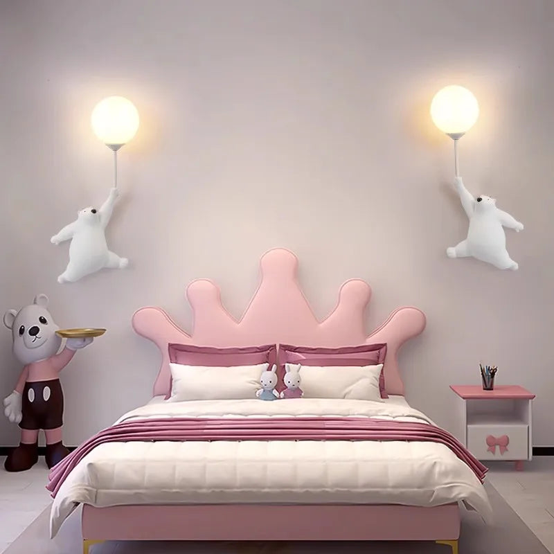 FairyGlow – Cartoon Wall Light for Kids | Magical Night Light with 3D Moon Design
