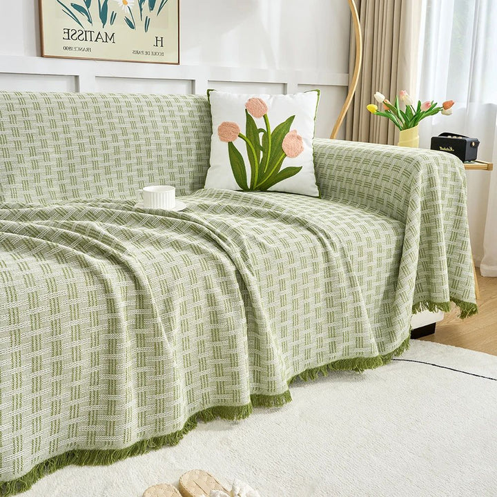Casa Serene Geometric Sofa Cover