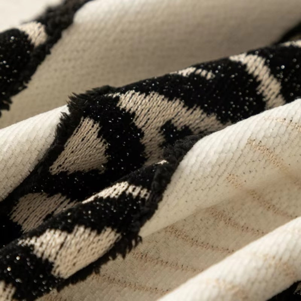 Chevron Pattern Chenille Sofa Cover