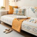 Boho Style Sofa Cover – Elastic & Usae Year-Round | Protects and Gives a New Look |