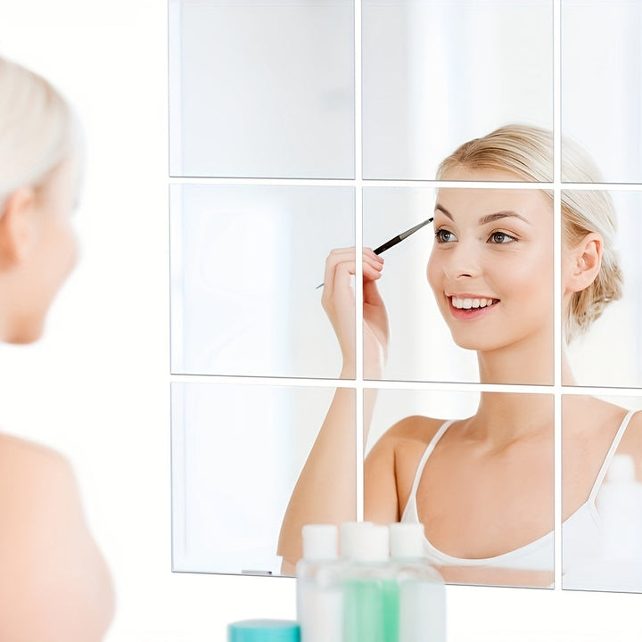 ClearReflections - Durable Acrylic Wall Mirror Set