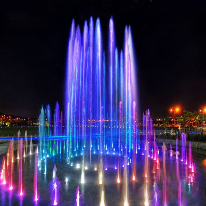6W Landscape color Changing Ring LED Aluminum Alloy Underwater Fountain Light (color Changing)