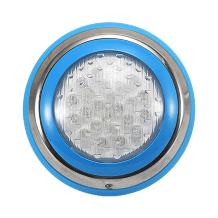 15W LED Stainless Steel Wall Mounted Pool Lighting Landscape Underwater Light (colored Light + Remote Control)