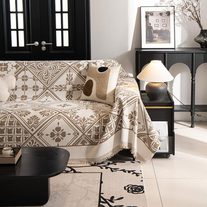 Florentine Pattern Sofa Cover
