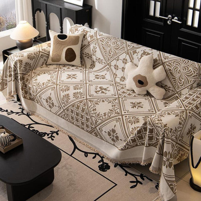 Florentine Pattern Sofa Cover