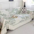 Chenille Flowerfield Sofa Cover