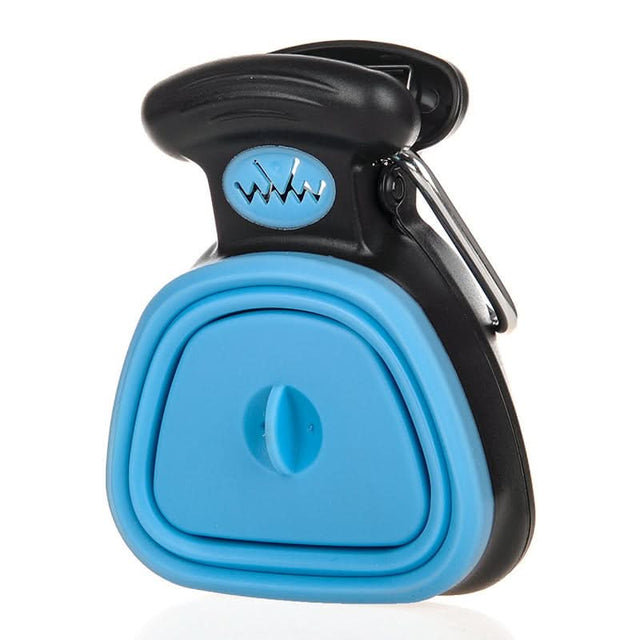Portable Dog Poop Scooper with Clip & Adjustable Grabber