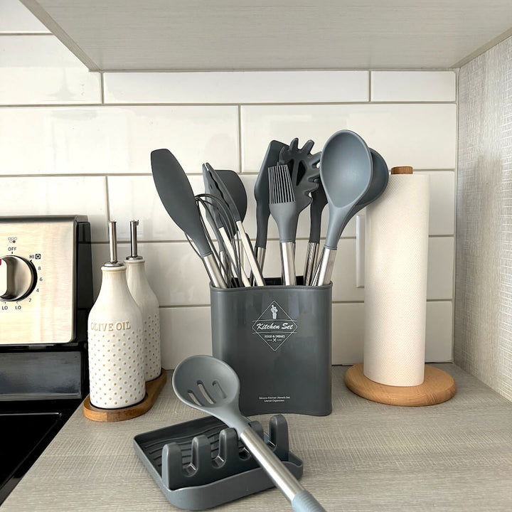 Lyon Silicone Kitchen Utensils Set