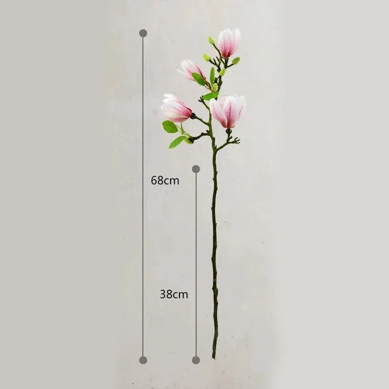 SilkSplendor - Life-like artificial magnolia branches