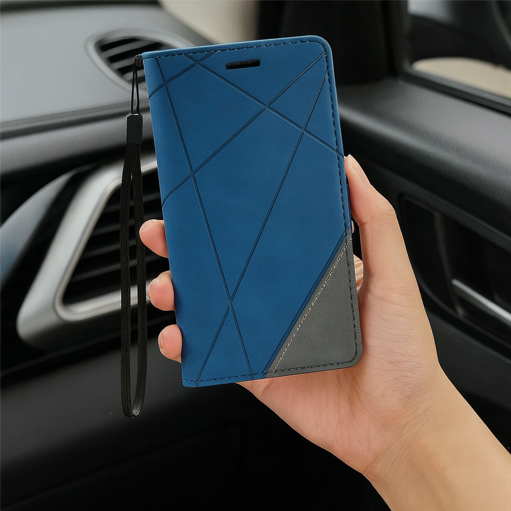 Leather Wallet Flip Phone Case