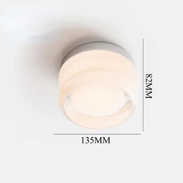 Modern round wall lamp for atmospheric elegance