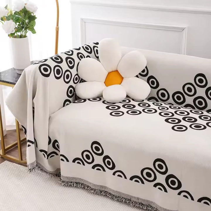 Circa Bloom Patterned Chenille Sofa Cover