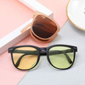 Women's Fashion Oversized Sunglasses with Mirrored Lenses