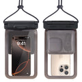 Water-repellent smartphone case with neck strap |