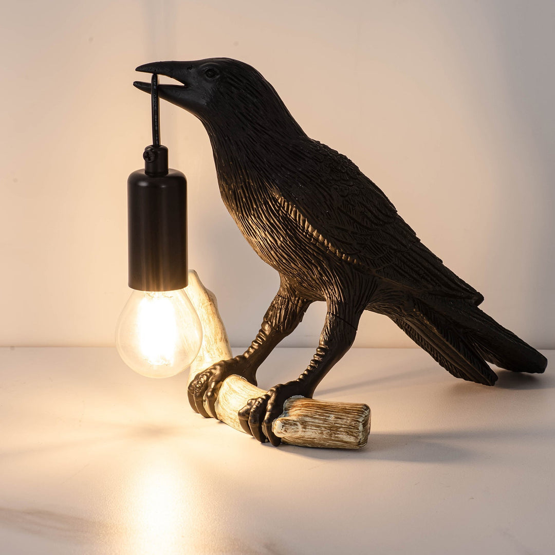 Creative Bird Table Lamp Bedside Night Light Living Room Bedroom Ambience Mini Lamp