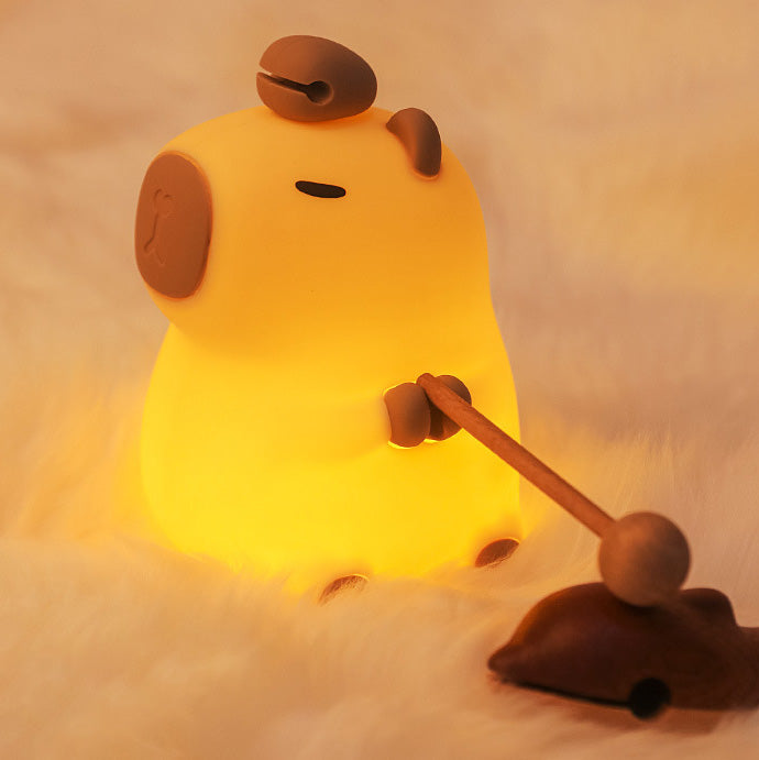 Adorable Capybara Night Light