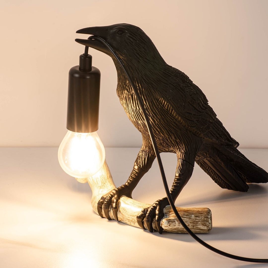 Creative Bird Table Lamp Bedside Night Light Living Room Bedroom Ambience Mini Lamp