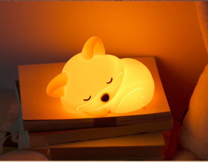 New Fox Silicone Tap Night Light