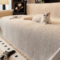 Herringbone Sofa Cover, splash-proof and non-slip