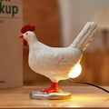 Decorative Night Lights Simulated Animal Funny Easter House Decoration Party Carnival Chicken Lamp Chick Night Light Ornaments