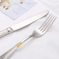 LuxSpoon | Elegant cutlery set in golden design