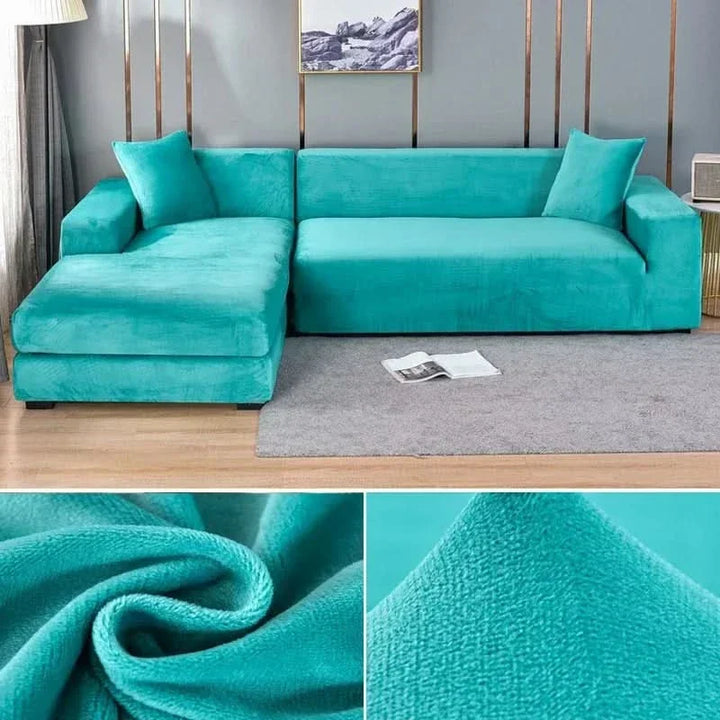 PlushFit - High-Quality Sofa Covers Made of Stretch Velvet