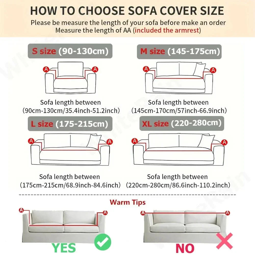 CouchWrap - lightweight and non-slip sofa cover