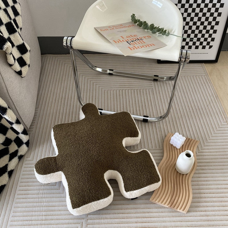 Puzzle Block Pillow