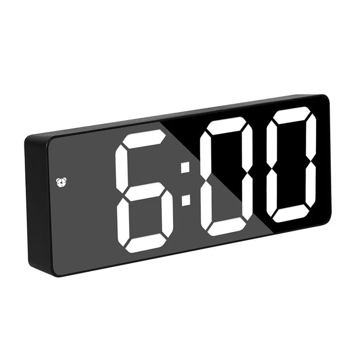Curved Screen Digital Alarm Clock