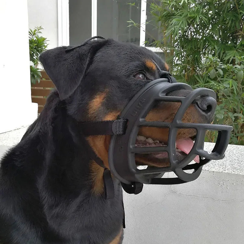 Silicone Dog Muzzle – Adjustable Comfort Muzzle for Small to Large Dogs