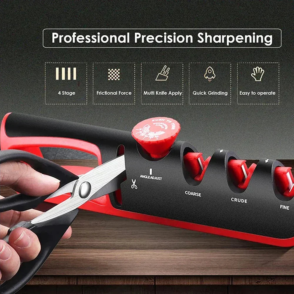 4-in-1 Professional Knife Sharpener (1+1 Free) - EdgeSharp