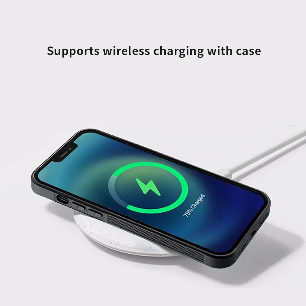 Magsafe Carbon Fiber Shockproof iPhone Case
