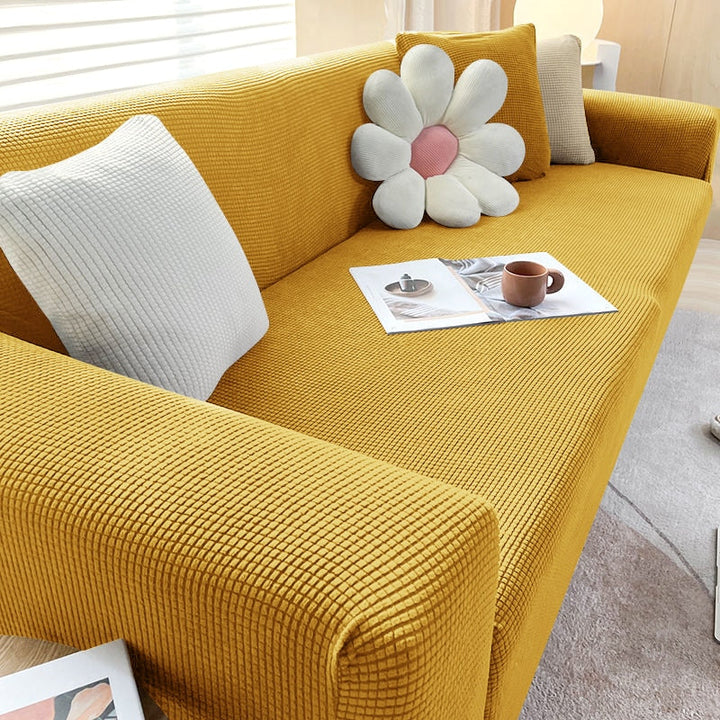 FlexiCover Elastic Sofa Cover – Protection Cover for Corner Sofas and Standard Sofas