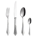 Elegant cutlery set in gold design