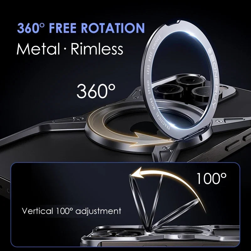 Frameless Free Spins Magnetic Phone Case