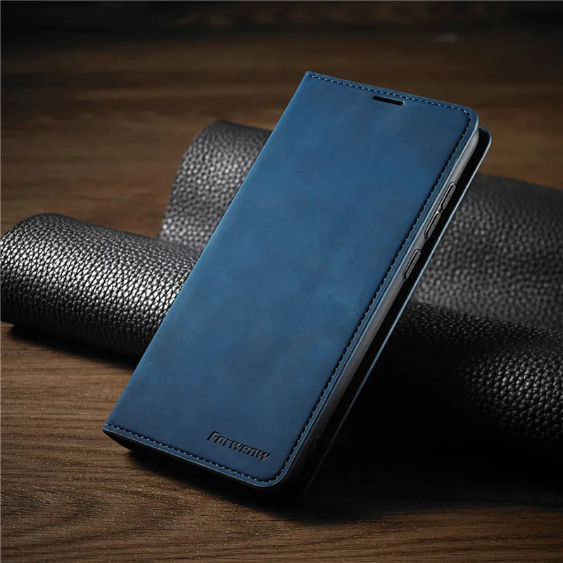 iPhone Case: Magnetic Leather Bag for Stylish Protection