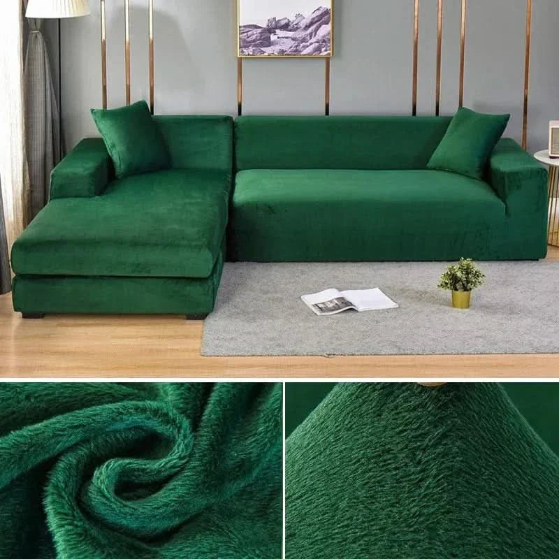 PlushFit - High-Quality Sofa Covers Made of Stretch Velvet