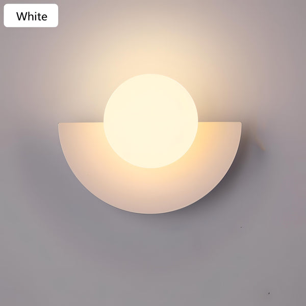 Everest - Nordic Semi-Round Wall Lamp
