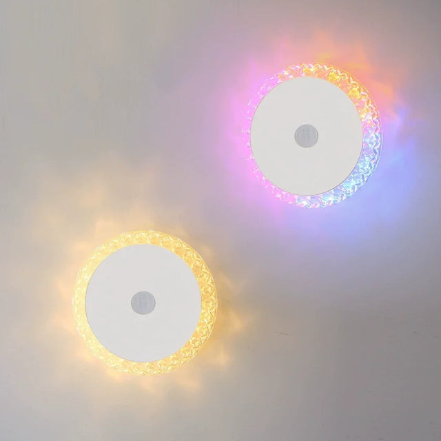Smart Rechargeable Motion-Sensing Wall Lamp Hotel Bedside Ambient Night Light No-Drill Wall Light