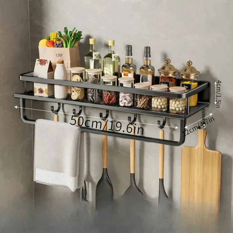 KitchenStyle – Elegant Wall Shelf for an Organized Kitchen